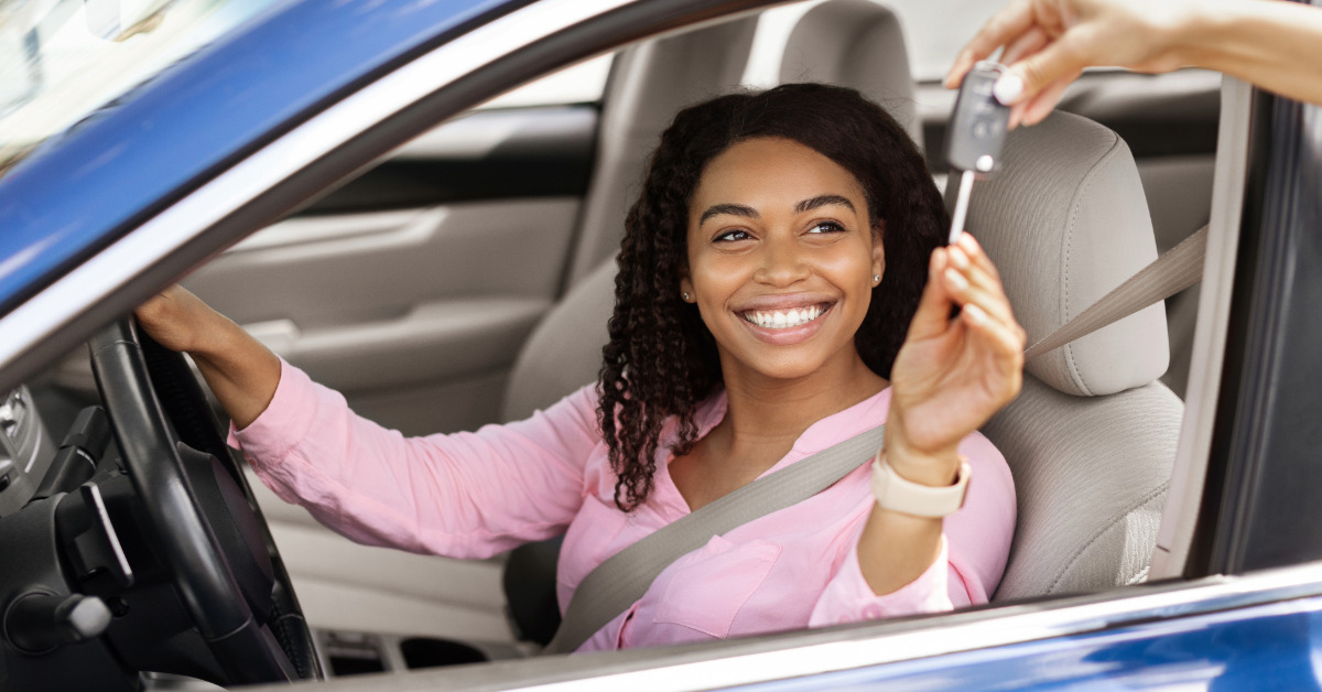 Technician unlocking car door